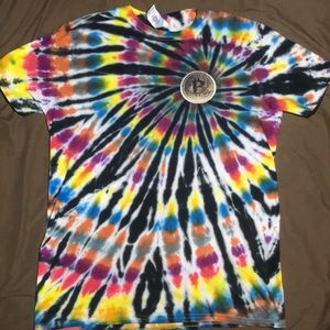 Bitcoin crypto tie dye medium T-shirt